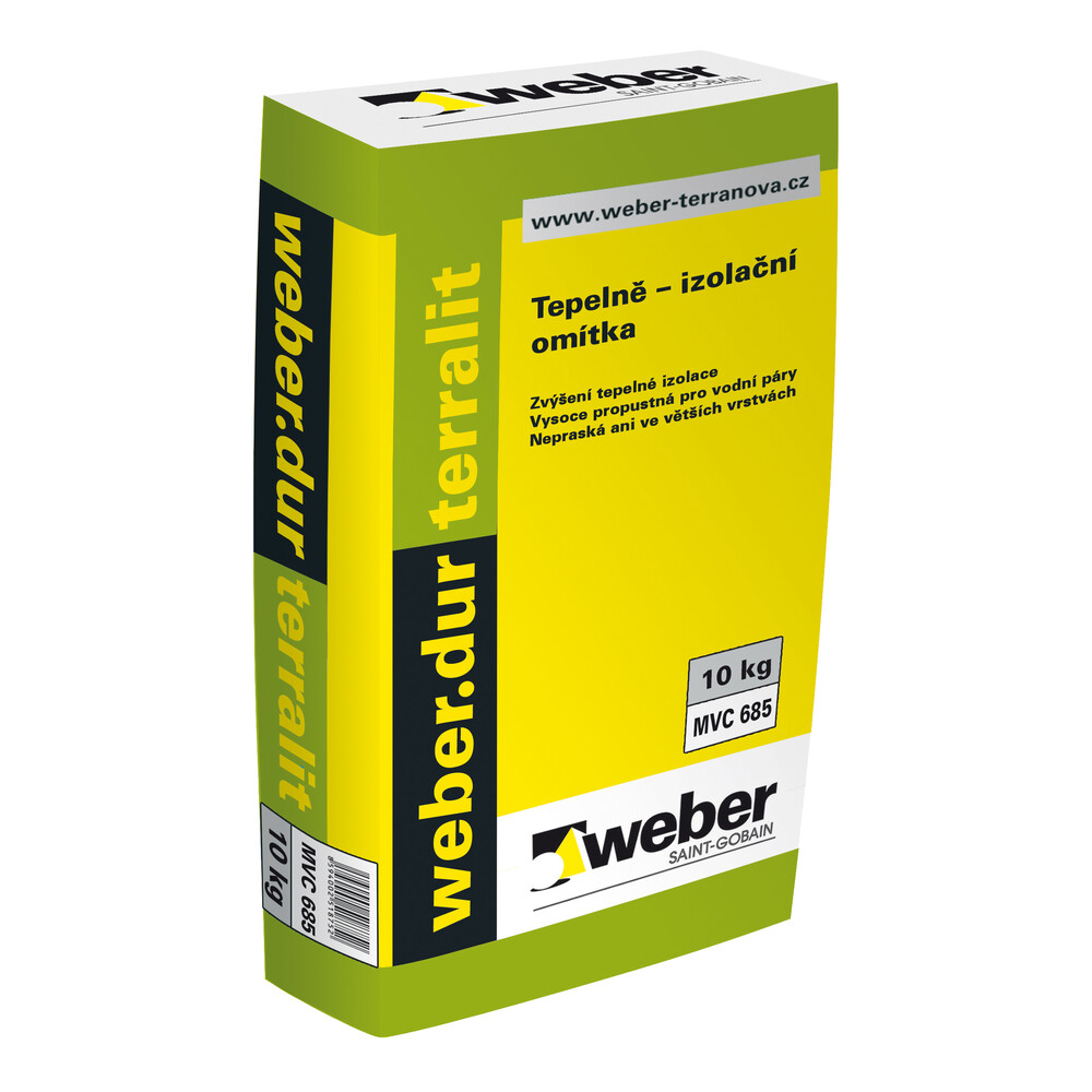 weberdur terralit - Tepelnoizolačná omietka